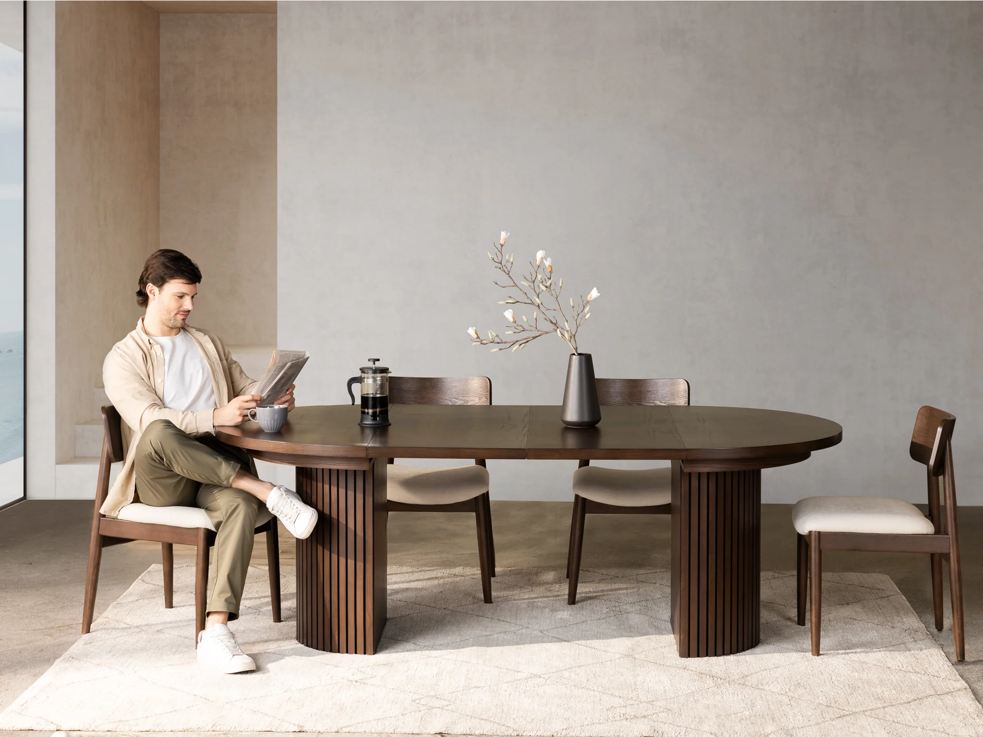 Round Dining Set - The Family - Image 10