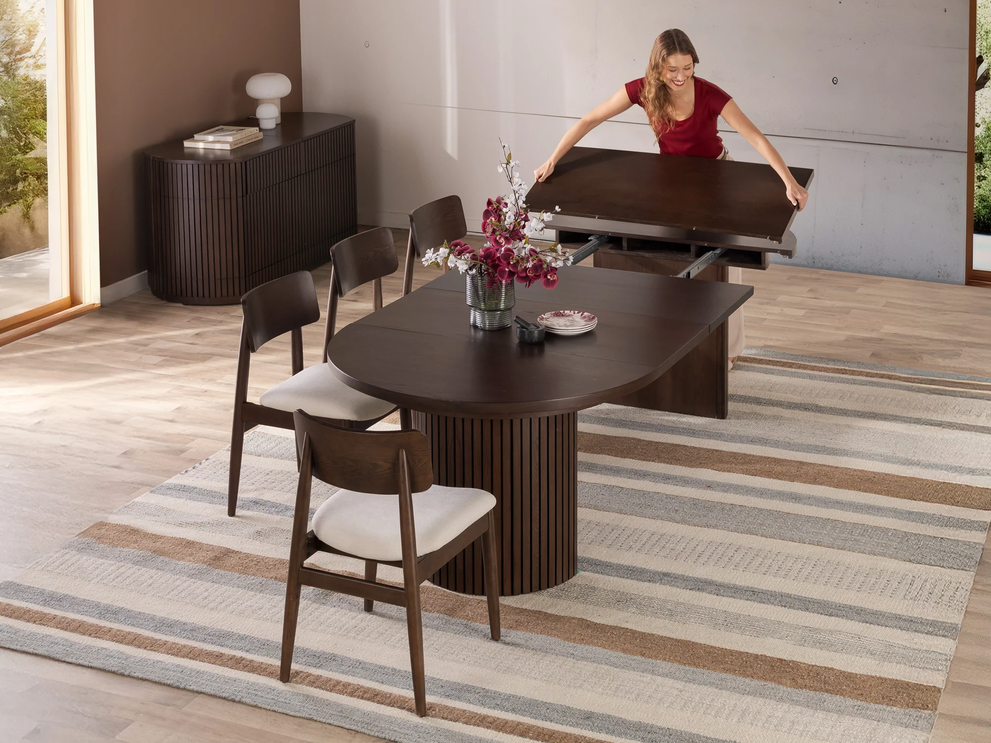 Round Dining Set - The Family - Image 9